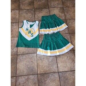 Stranger Things Hawkins High Cheer Chrissy Costume  Sz M NWT  1 Top 2 Skirts 3pc